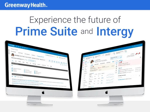 Greenway Health transforming EHR platforms, Intergy and Prime Suite, to ...