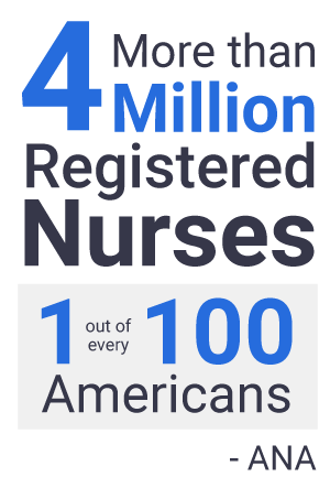 4 million registered nurses