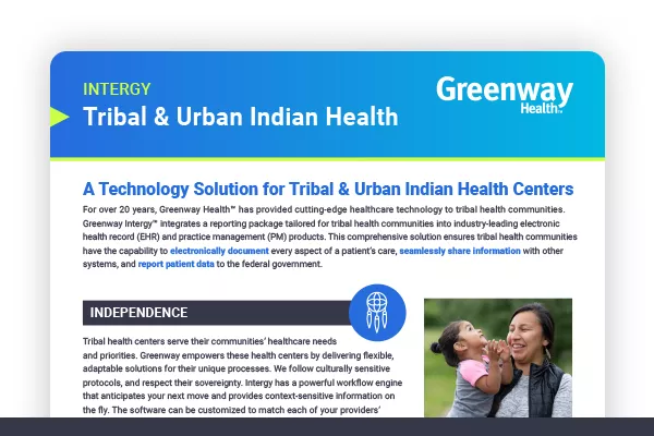 tribal and urban indian health brochure preview