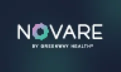 Novare by Greenway Health logo on a dark background