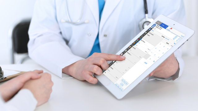 Electronic health record mobile app