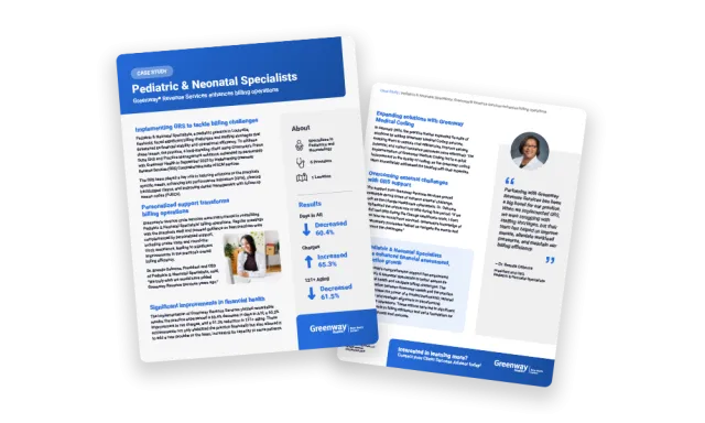 image of 2 pages of a case study on a plain background