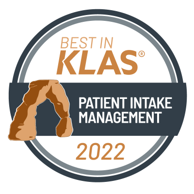 Best in KLAS patient intake management 2022