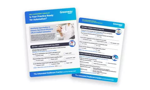 2 page spread of the automation checklist