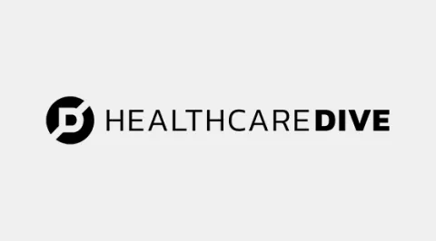 logo for Healthcare Dive publication